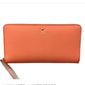 COPY - Kate Spade Mikas Pond Lacey Zip Wallet- Gu…